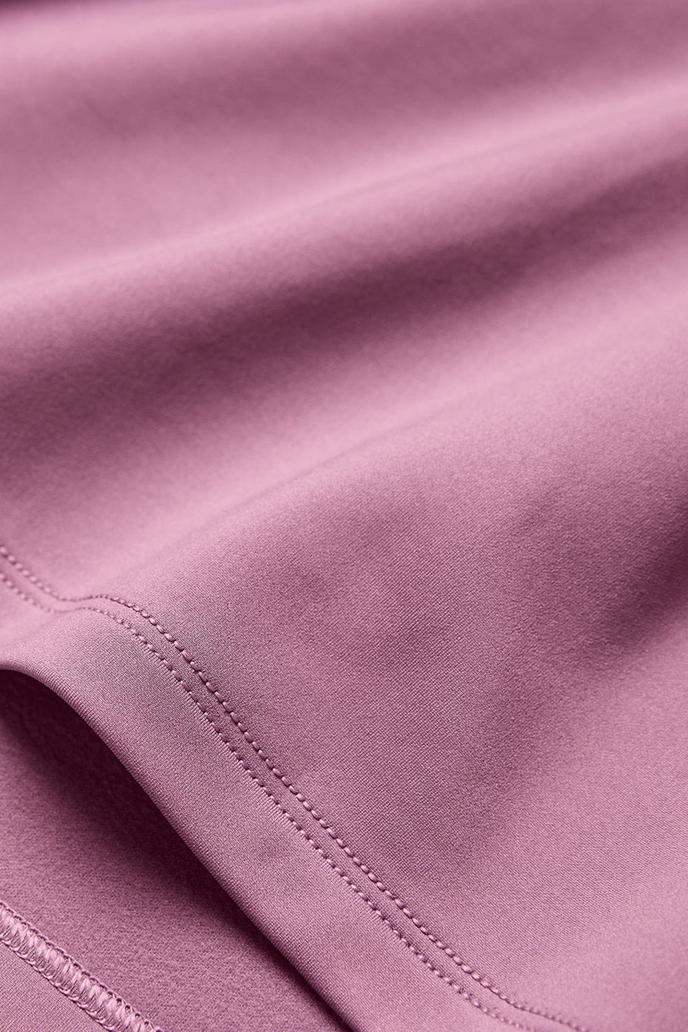 Alo Yoga Airlift Winter Warm 1/4 Zip Donna Maniche Lunghe Soft Mulberry | Italia  IEY-685123