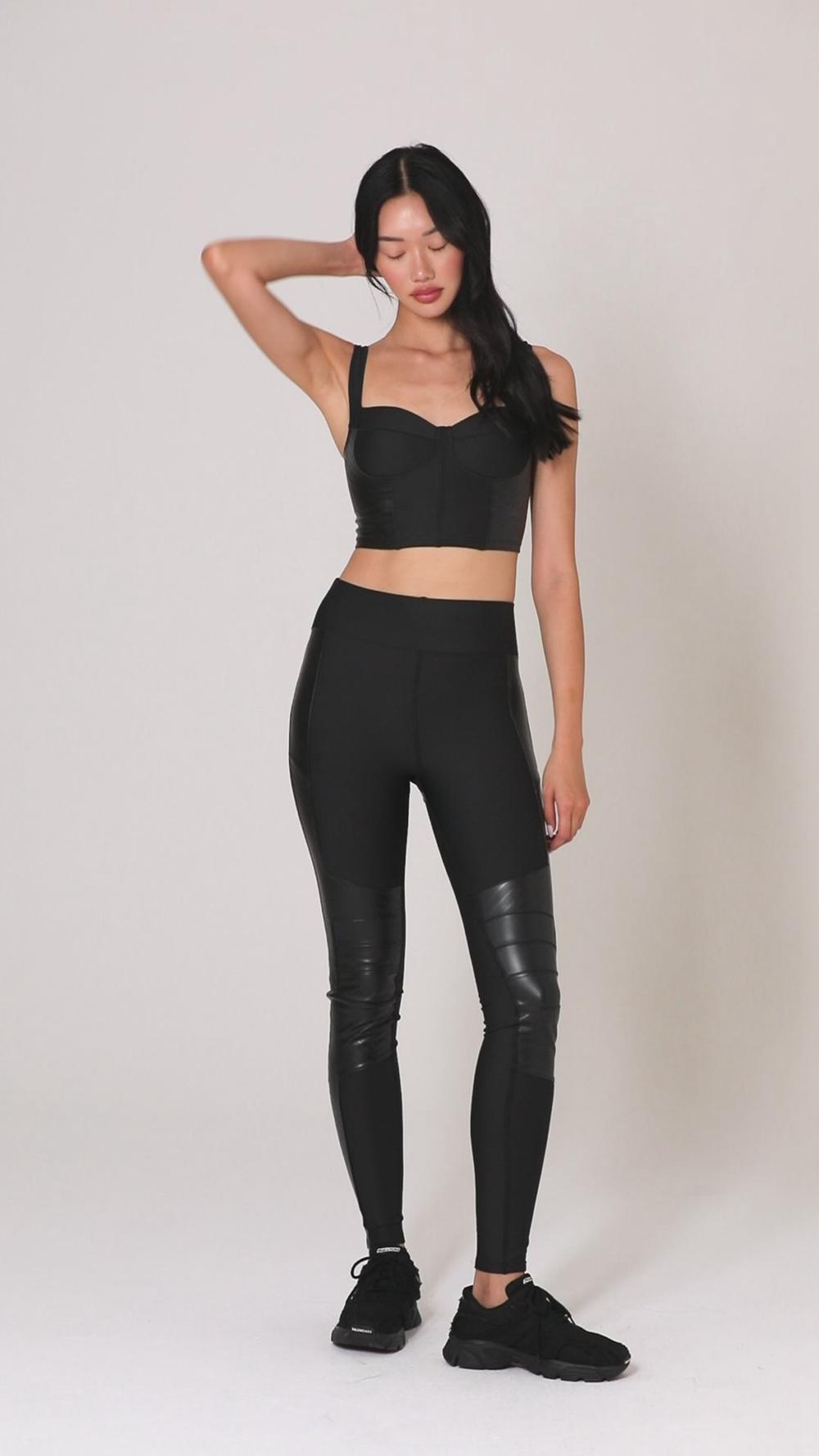 Alo Yoga Airlift Winter Warm Cropped Supermoto Donna Tank Fog | Italia  QER-792806