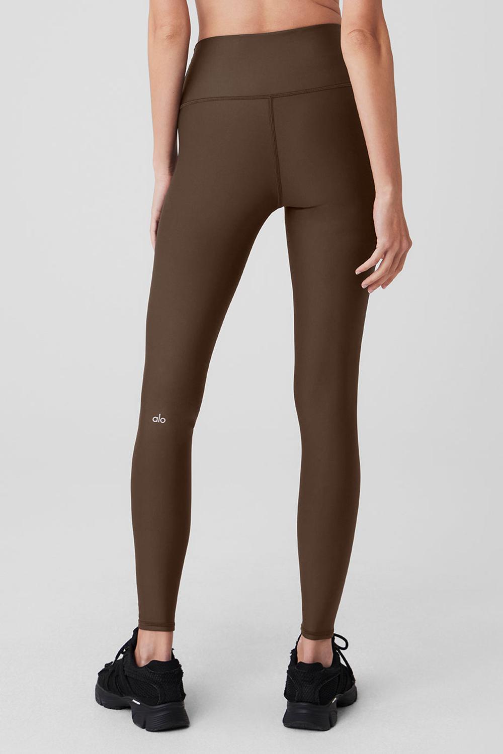 Alo Yoga Airlift Winter Warm High-Waist Donna Legging Espresso | Italia  DQU-309748