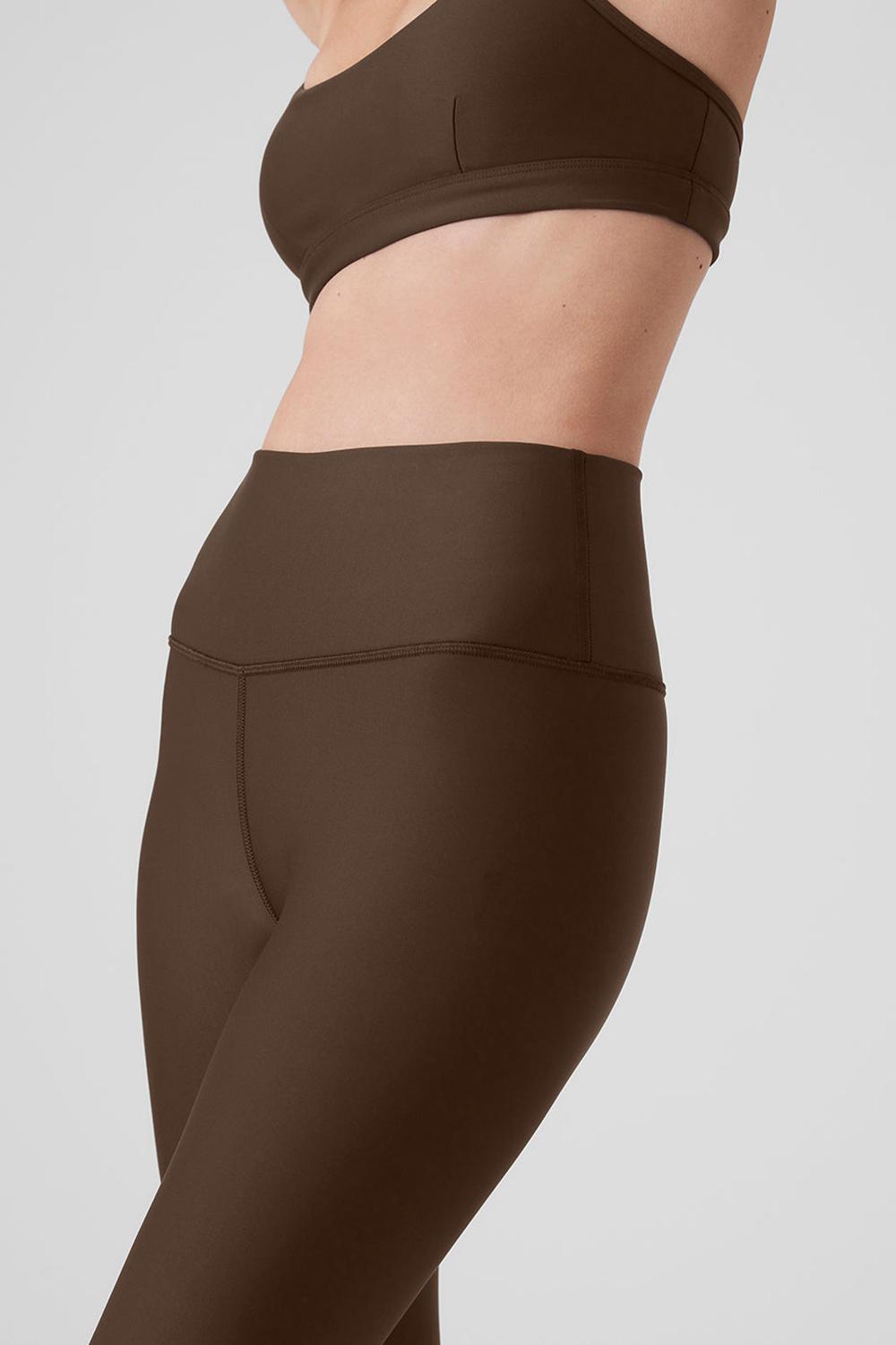 Alo Yoga Airlift Winter Warm High-Waist Donna Legging Espresso | Italia  DQU-309748