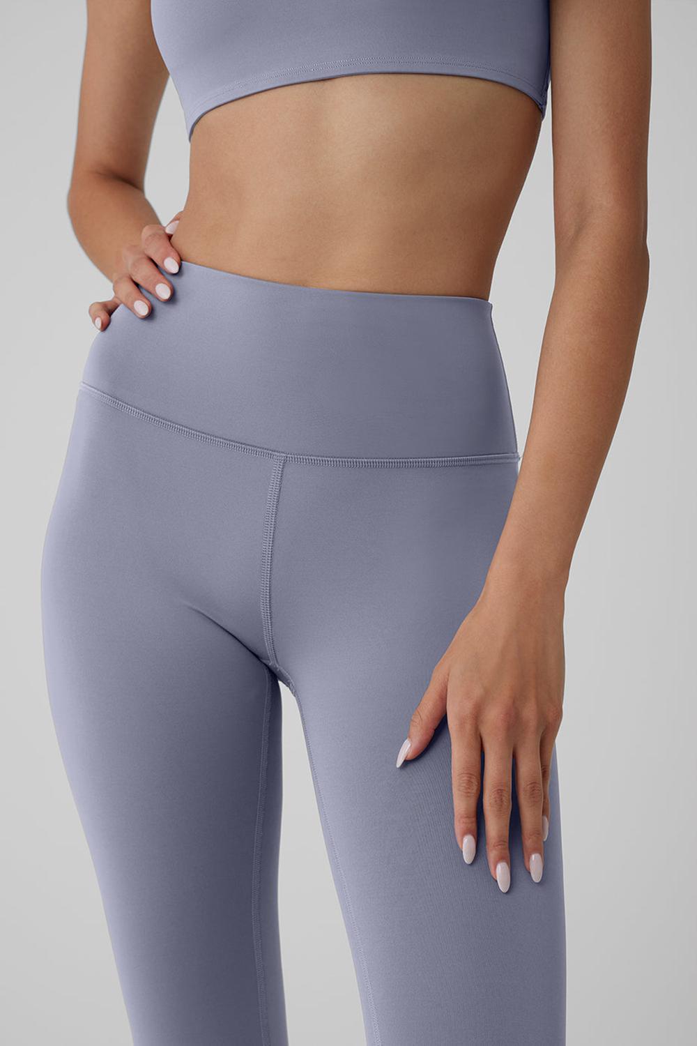 Alo Yoga Airlift Winter Warm High-Waist Donna Legging Fog | Italia  DLB-238190
