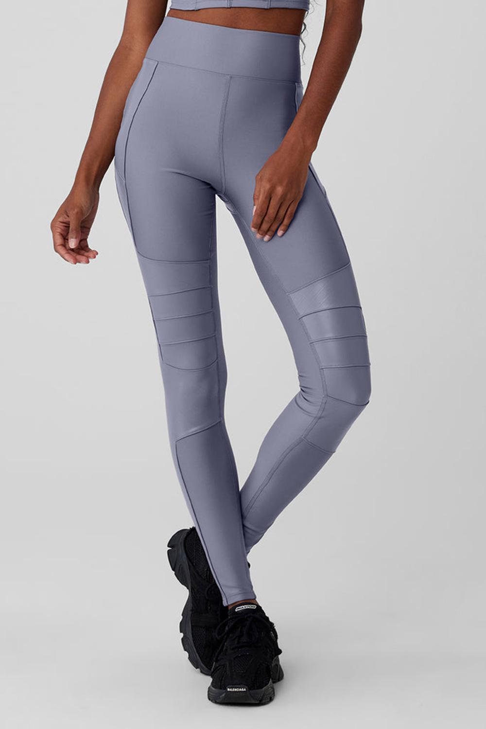 Alo Yoga Airlift Winter Warm High-Waist Supermoto Donna Legging Fog | Italia  UIF-675913