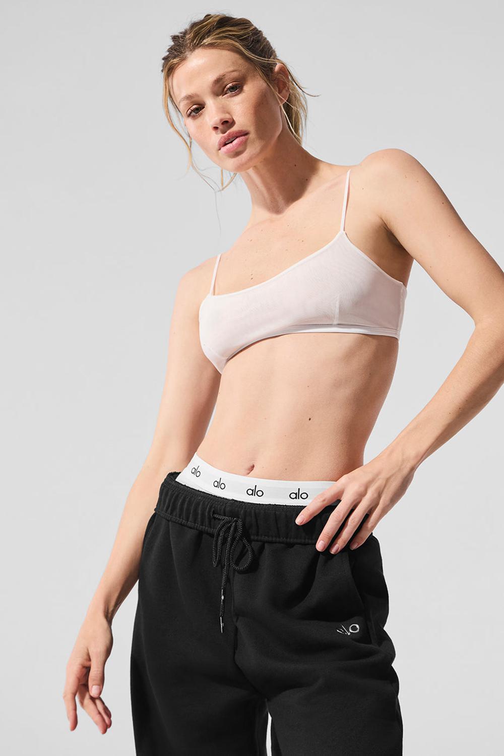 Alo Yoga Airmesh Venuslette Donna Bralette Bianche | Italia  VLS-312560