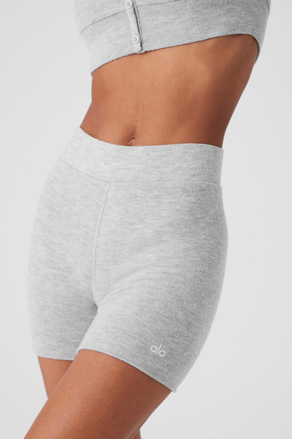 Alo Yoga Alolux High-Waist Me Time Donna Short Grigie | Italia  OXW-917523