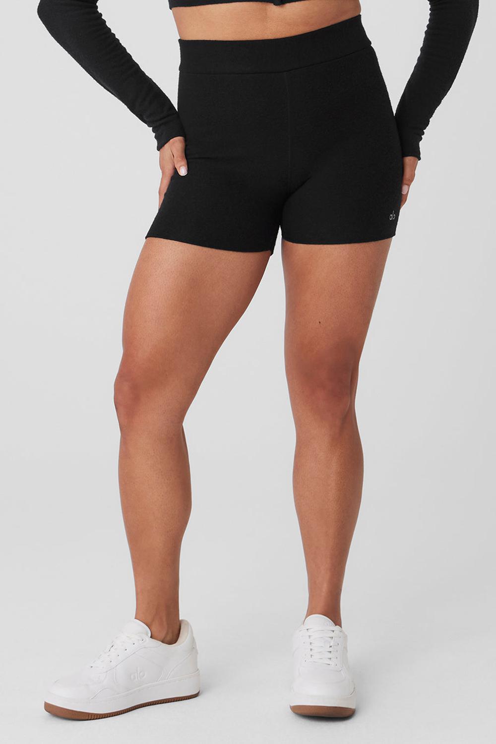 Alo Yoga Alolux High-Waist Me Time Donna Short Nere | Italia  PKO-072459