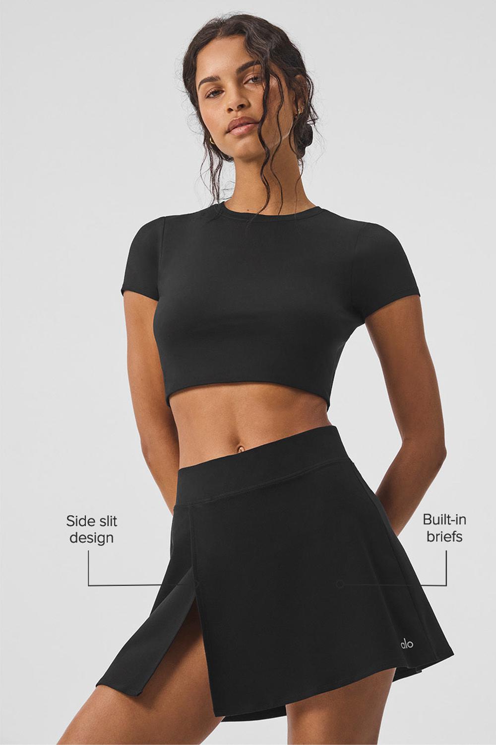 Alo Yoga Alosoft Backspin Donna Gonna Nere | Italia  FBI-052371