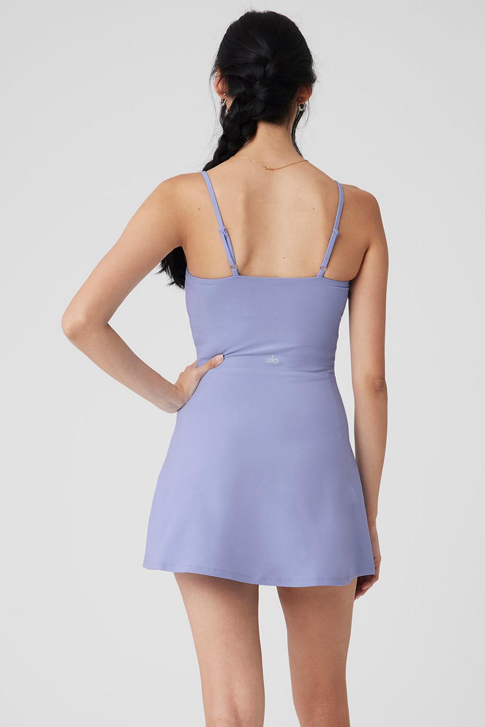 Alo Yoga Alosoft Courtside Tennis Donna Vestito Blu | Italia  HVJ-367048
