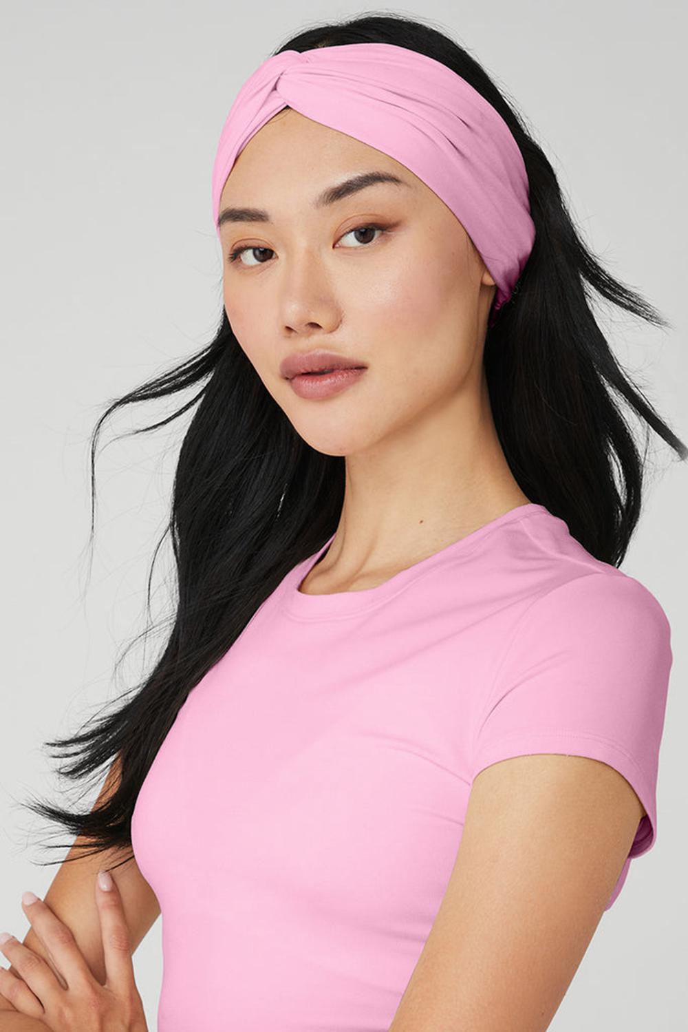 Alo Yoga Alosoft Donna Fasce Per Capelli Rosa | Italia  BHK-906381
