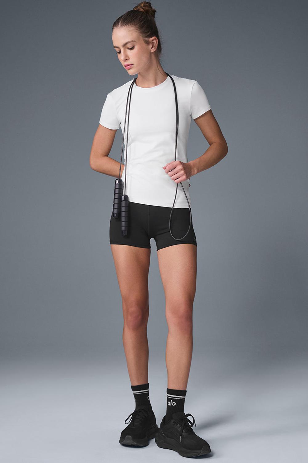 Alo Yoga Alosoft Finesse Donna Tee Bianche | Italia  ASG-328045