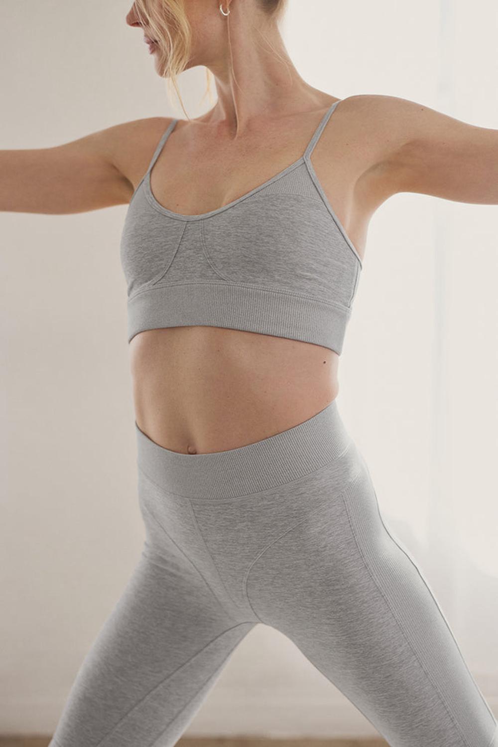 Alo Yoga Alosoft Head Start Donna Reggiseno Grigie | Italia  LYA-619407
