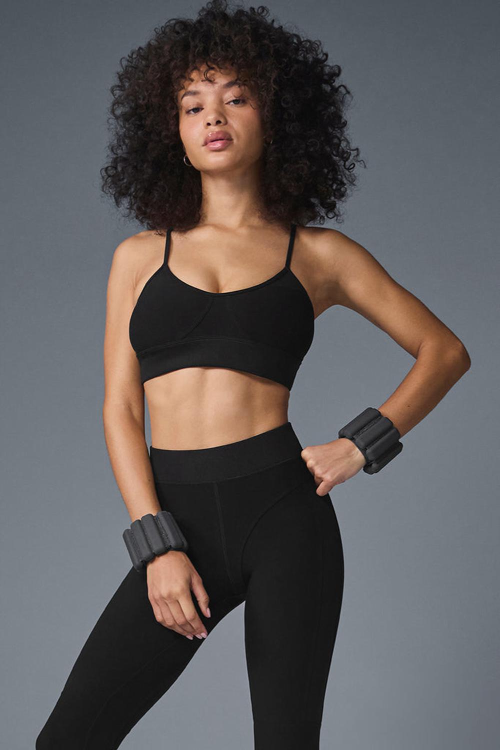 Alo Yoga Alosoft Head Start Donna Reggiseno Nere | Italia  PVC-517462