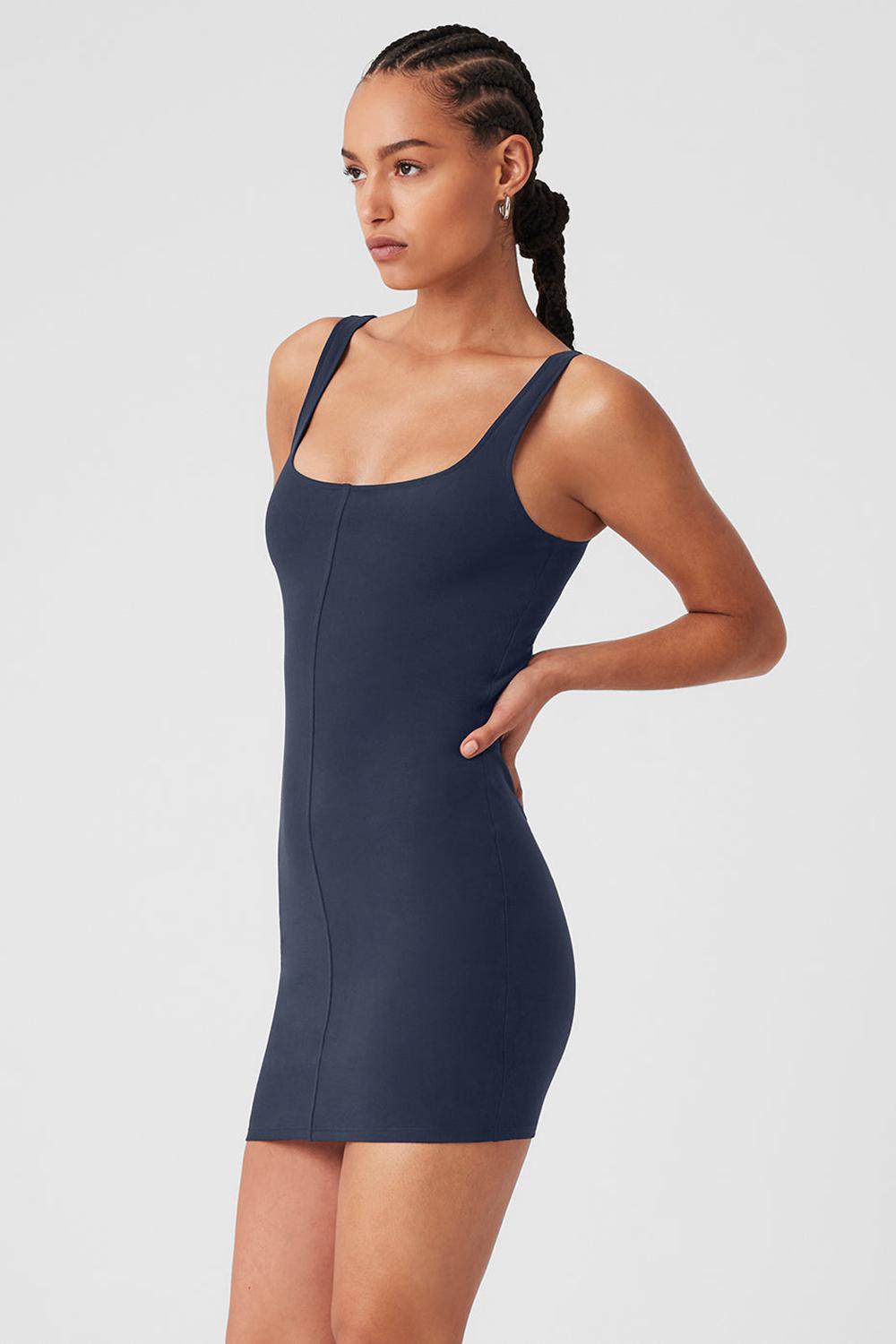 Alo Yoga Alosoft Head Start Donna Vestito Blu Marino | Italia  ZPS-072438
