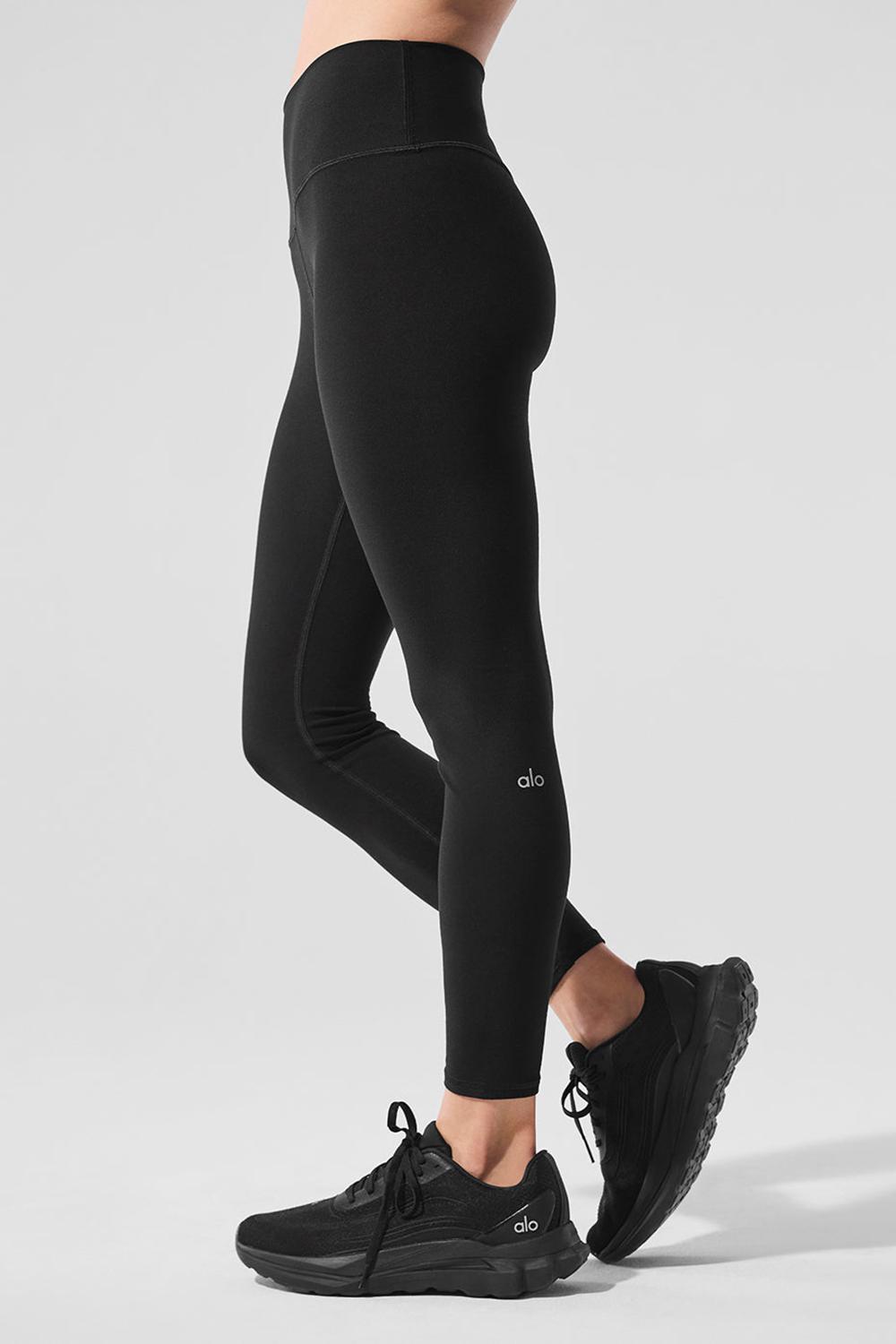 Alo Yoga Alosoft High-Waist 7/8 Highlight Donna Legging Nere | Italia  PDO-014326