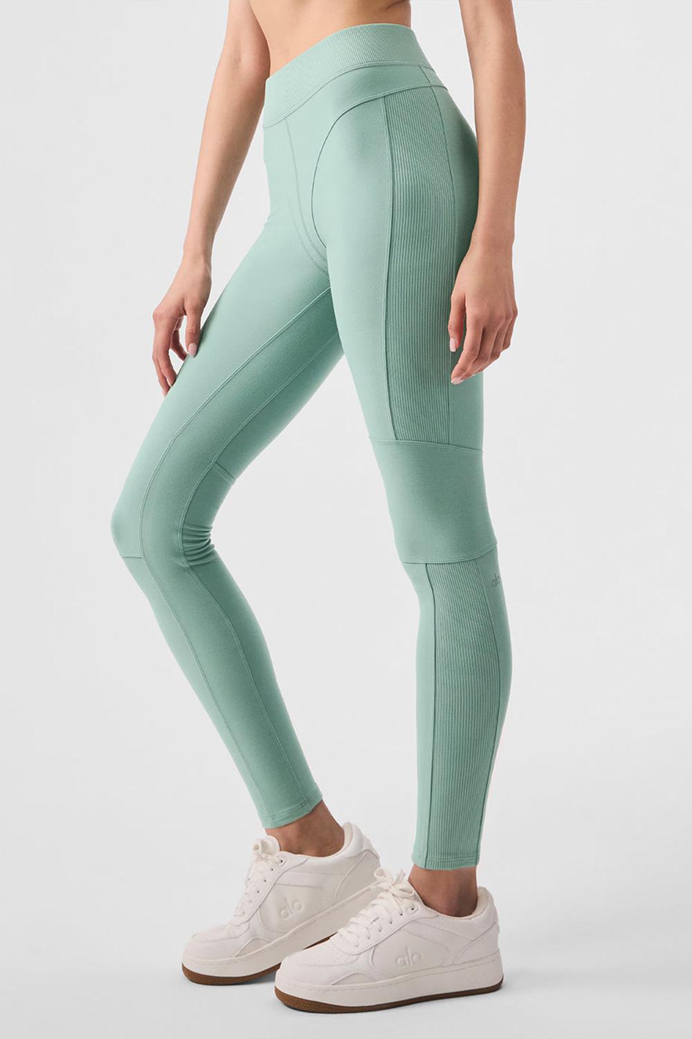 Alo Yoga Alosoft High-Waist Head Start Donna Legging Verdi | Italia  XSK-160789