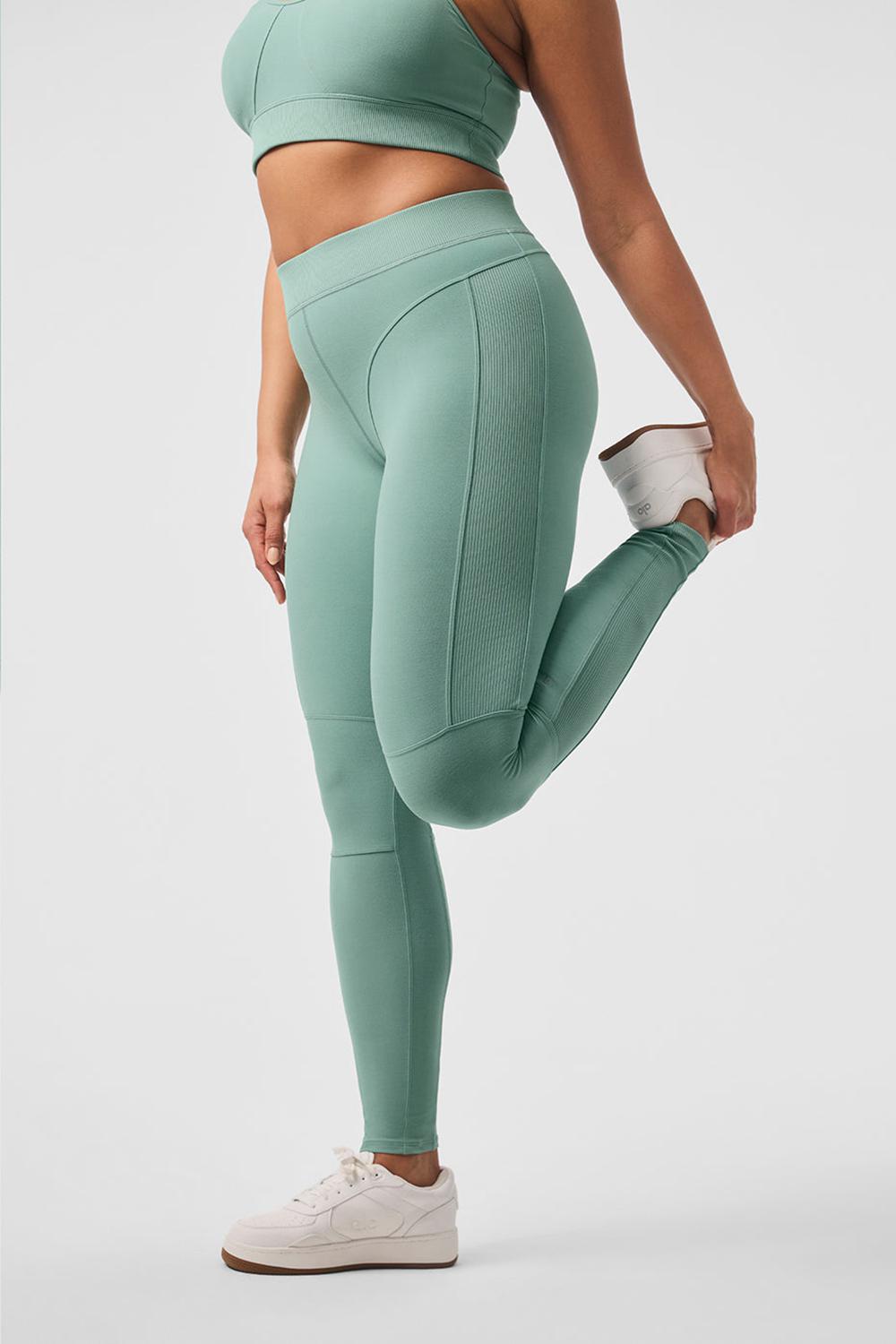 Alo Yoga Alosoft High-Waist Head Start Donna Legging Verdi | Italia  XSK-160789