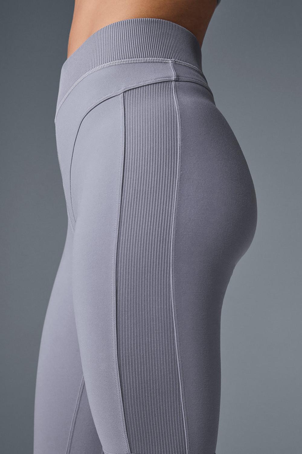 Alo Yoga Alosoft High-Waist Head Start Donna Legging Fog | Italia  QKC-210697