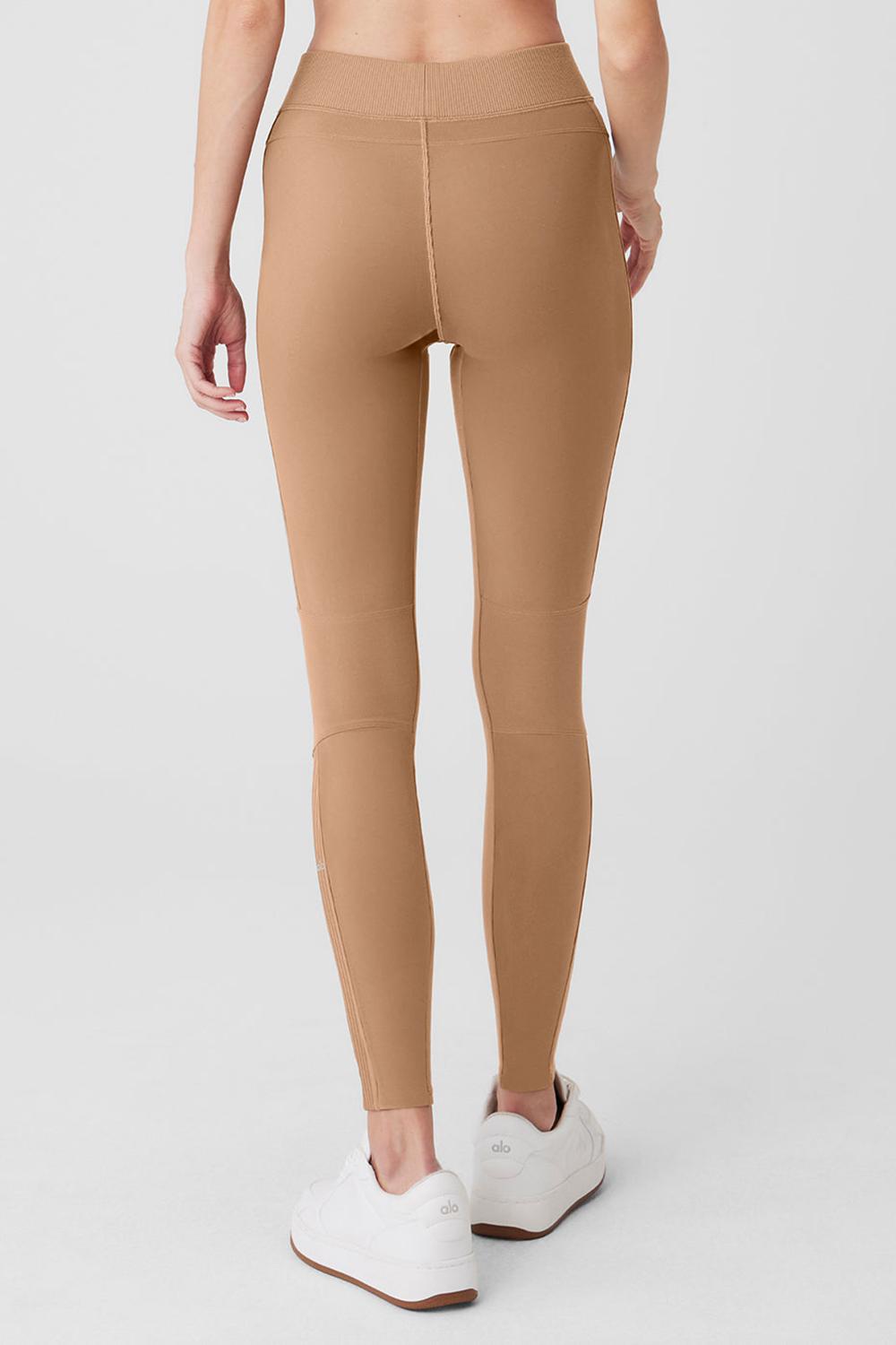 Alo Yoga Alosoft High-Waist Head Start Donna Legging Toasted Almond | Italia  TDG-952378
