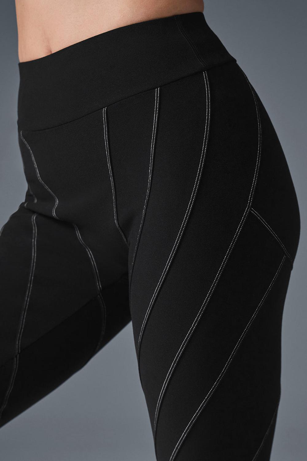 Alo Yoga Alosoft High-Waist Sunray Donna Legging Nere Bianche | Italia  KQS-083647