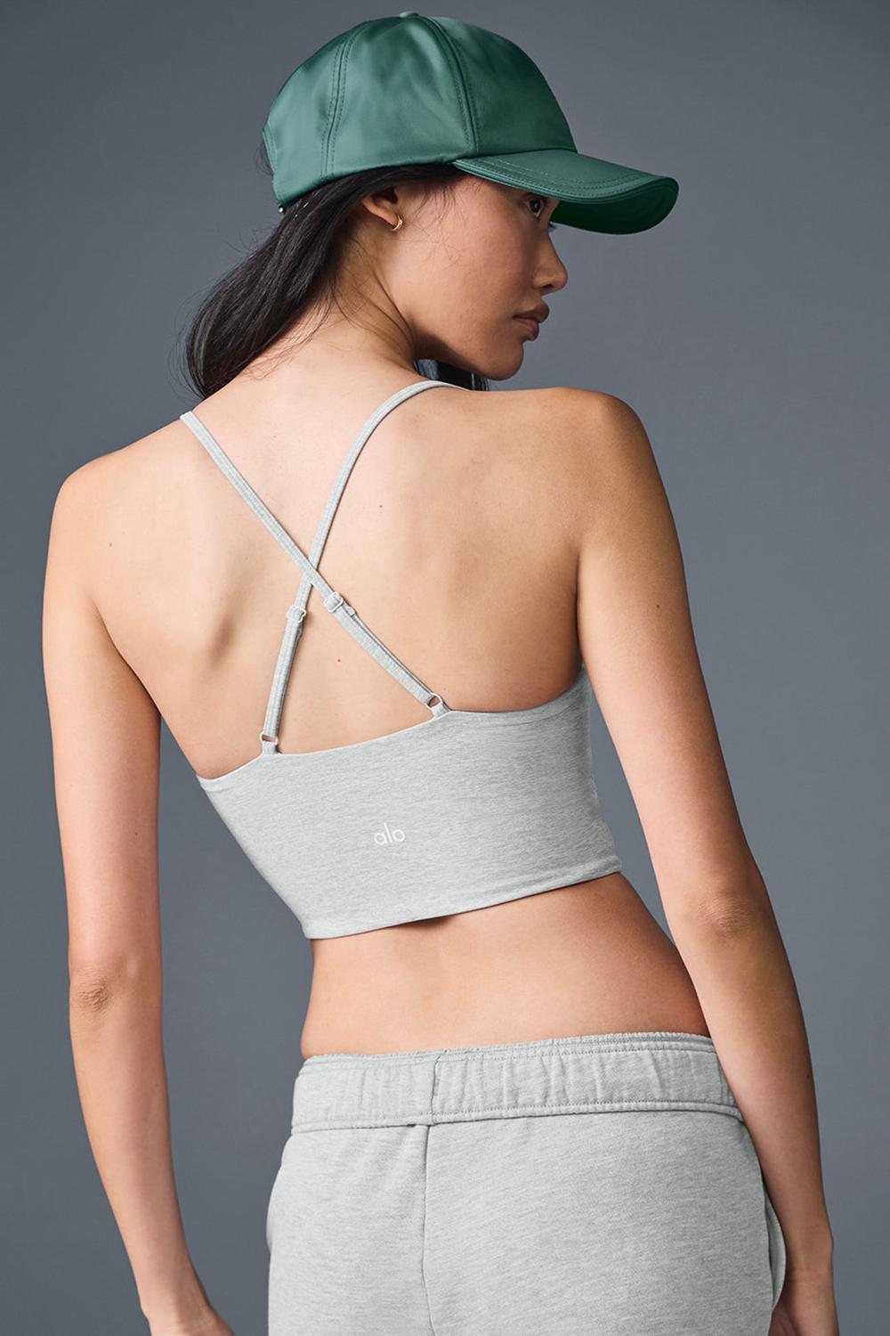 Alo Yoga Alosoft Highlight Donna Reggiseno Grigie | Italia  ZHJ-279018