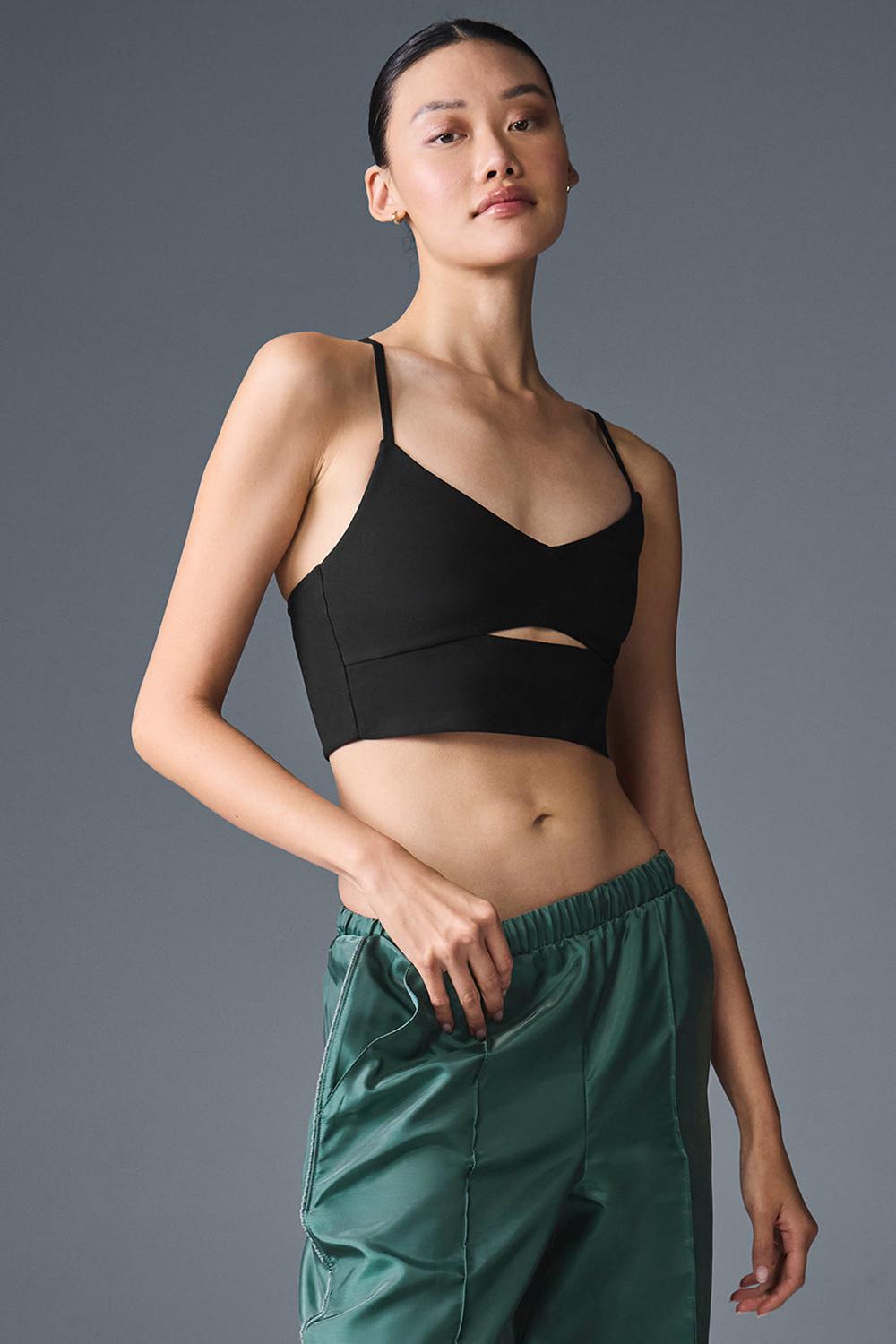 Alo Yoga Alosoft Highlight Donna Reggiseno Nere | Italia  RPV-497832