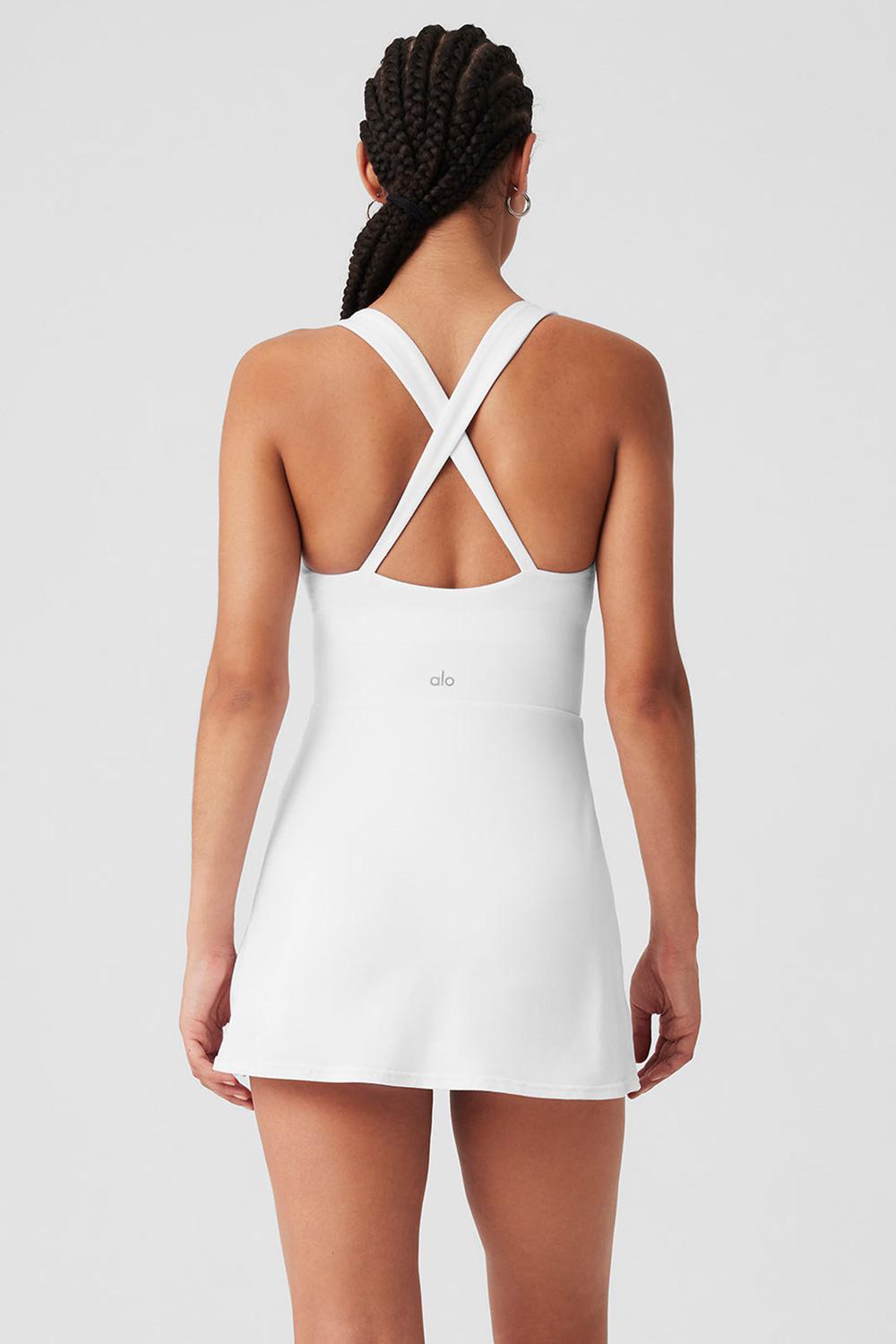 Alo Yoga Alosoft Showcase Donna Vestito Bianche | Italia  WVU-953268