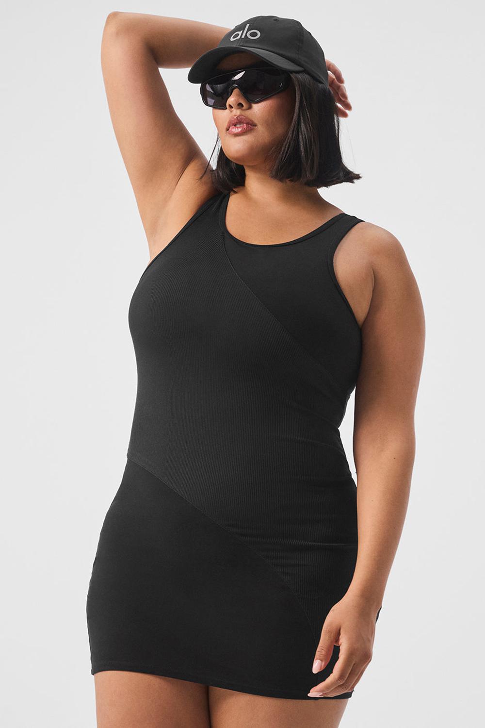 Alo Yoga Alosoft Sunbeam Donna Vestito Nere | Italia  QEJ-735108