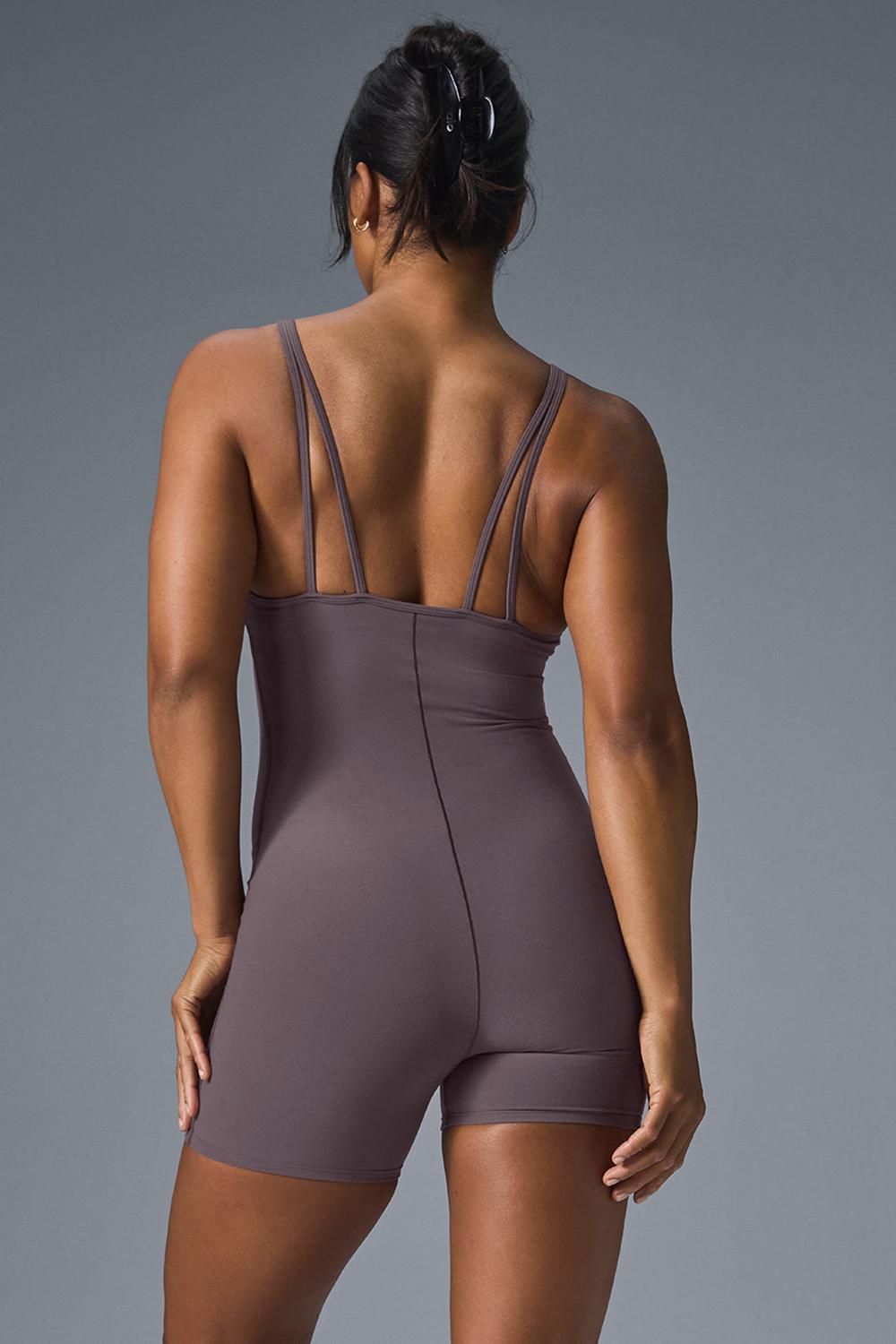 Alo Yoga Alosoft Suns Out Donna Onesie Raisinette | Italia  XGO-834756