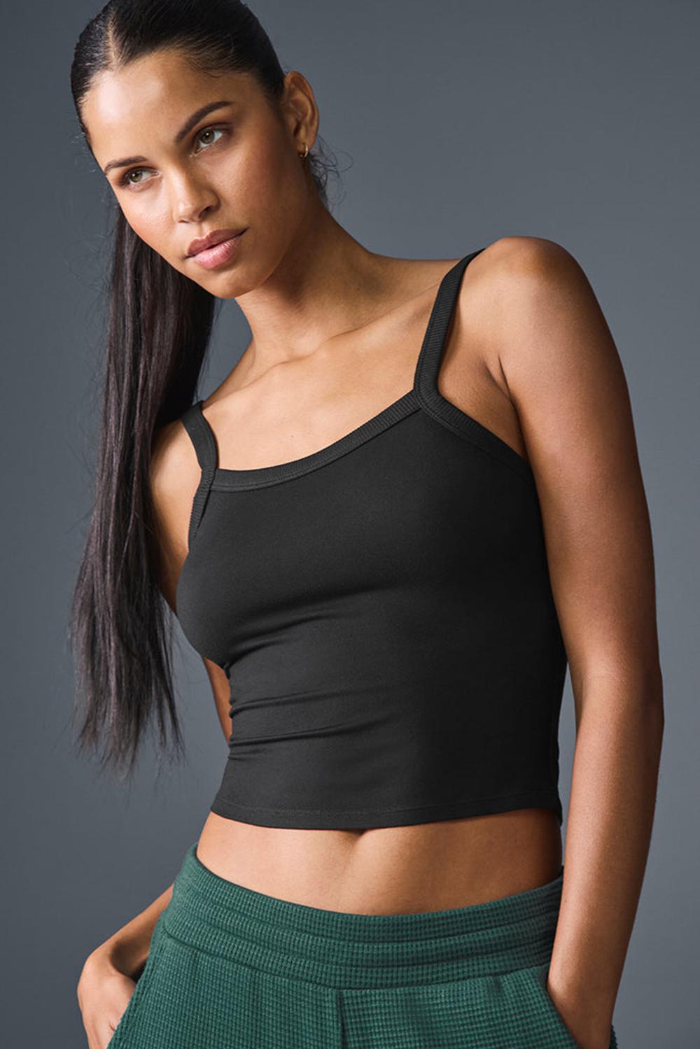 Alo Yoga Alosoft Sweet Talker Donna Tank Nere | Italia  EHV-092361