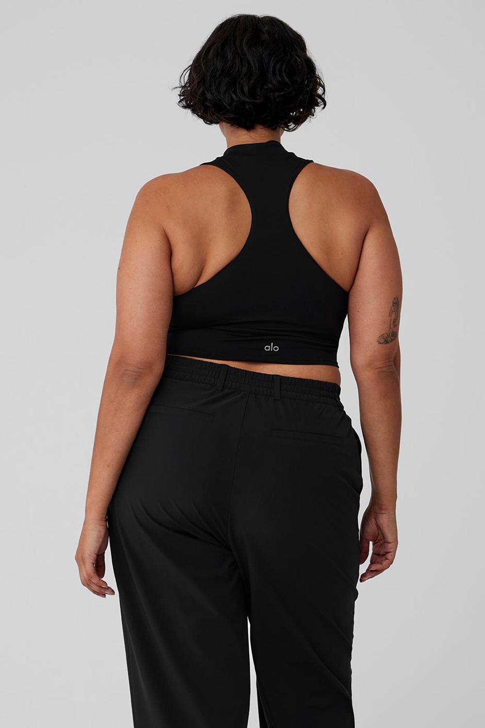 Alo Yoga Alosoft Top That Donna Bra Tank Nere | Italia  HGZ-257436