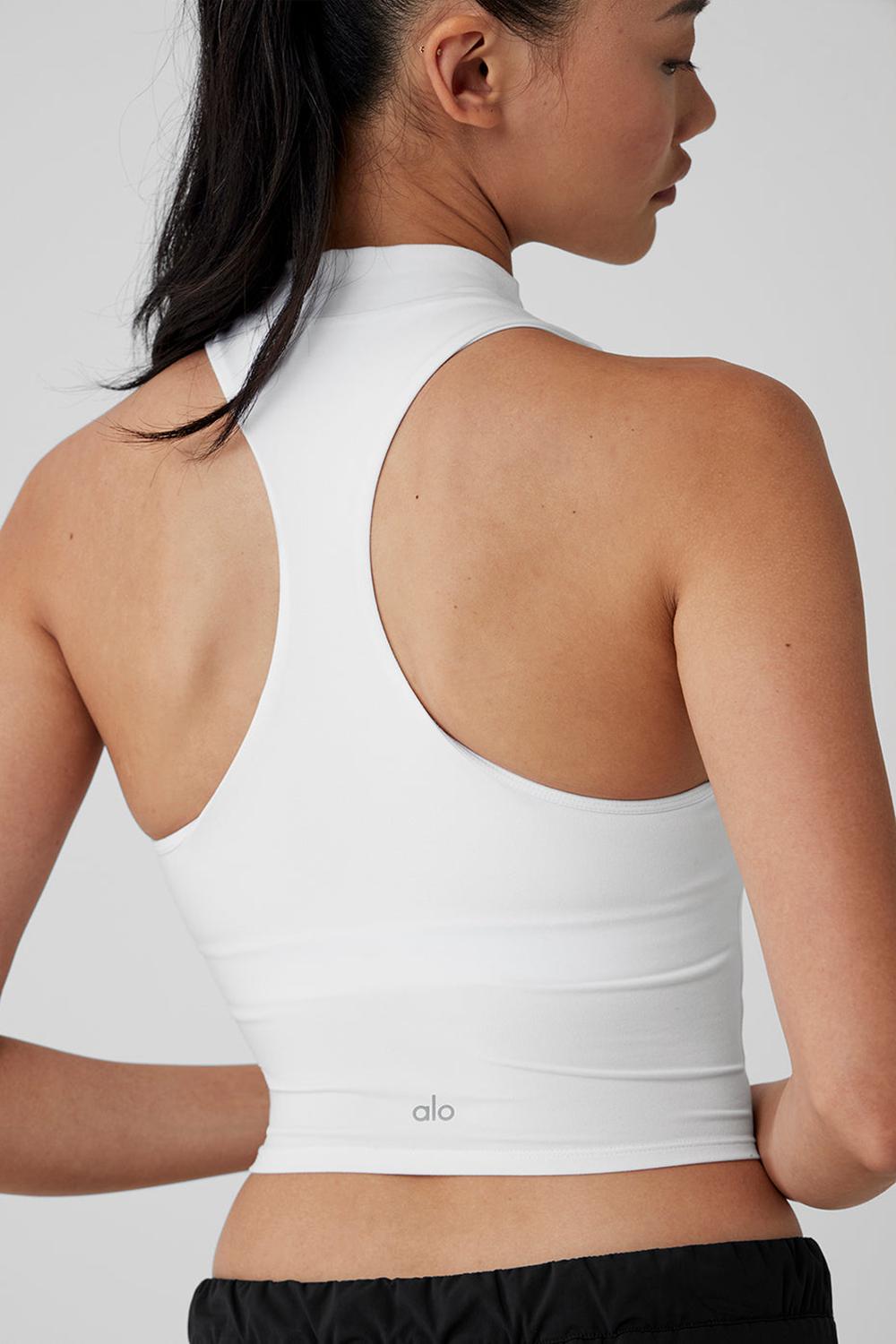 Alo Yoga Alosoft Top That Donna Bra Tank Bianche | Italia  WTI-574231