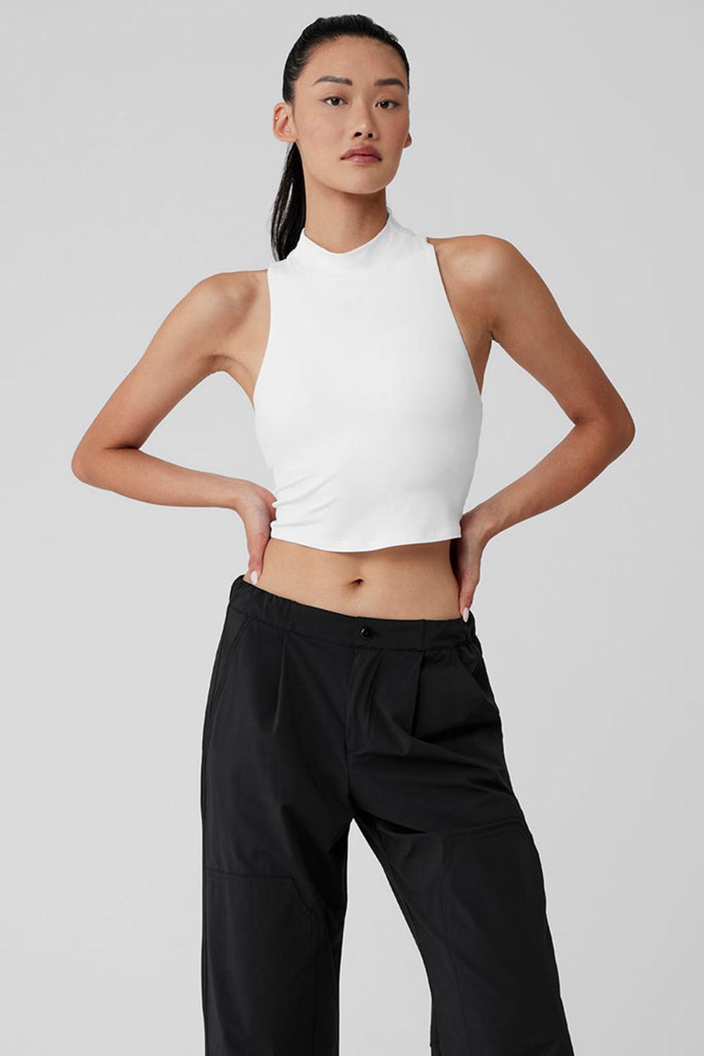 Alo Yoga Alosoft Top That Donna Bra Tank Bianche | Italia  WTI-574231