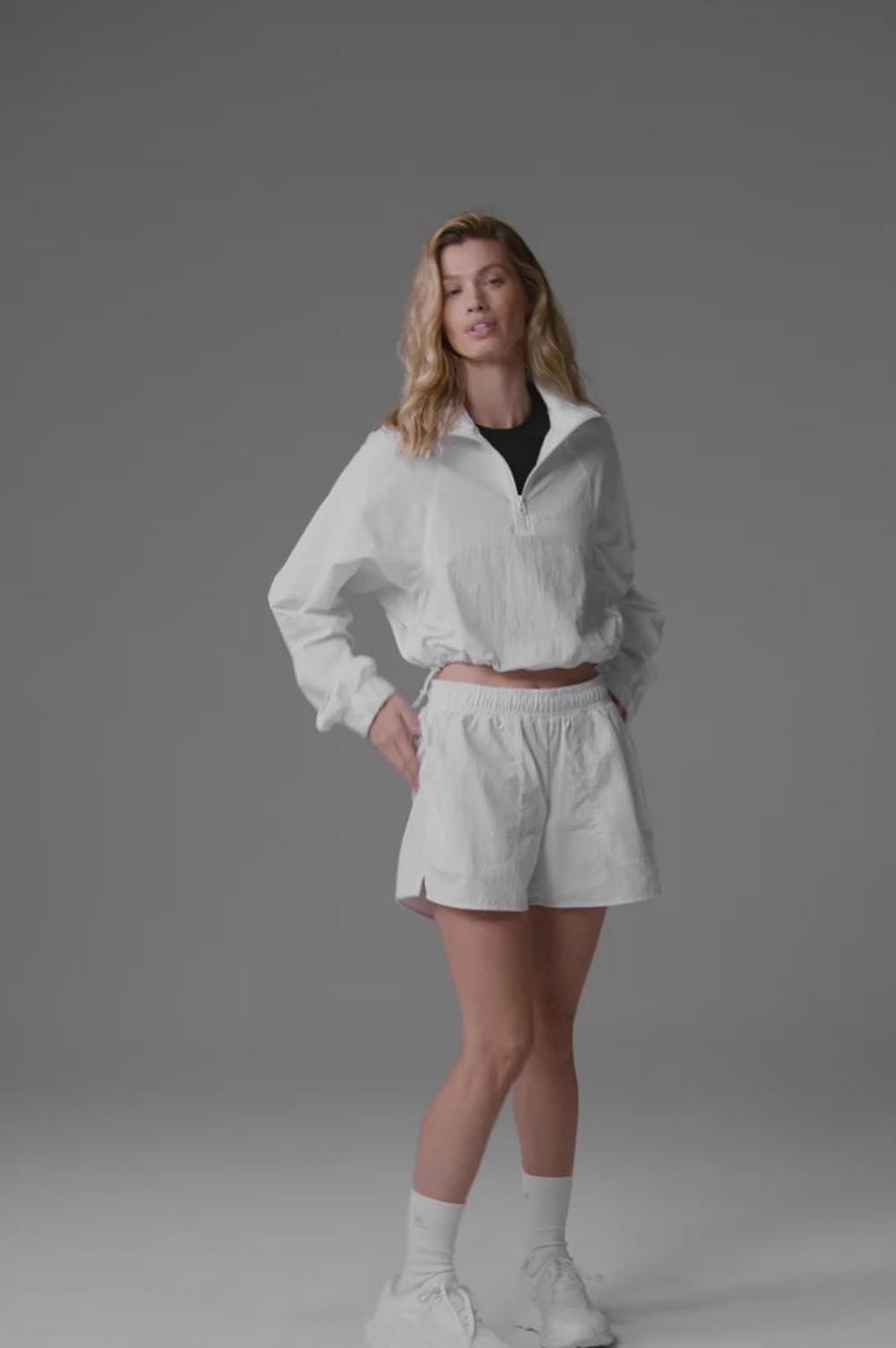 Alo Yoga Alumni Donna Short Bianche | Italia  GML-426015