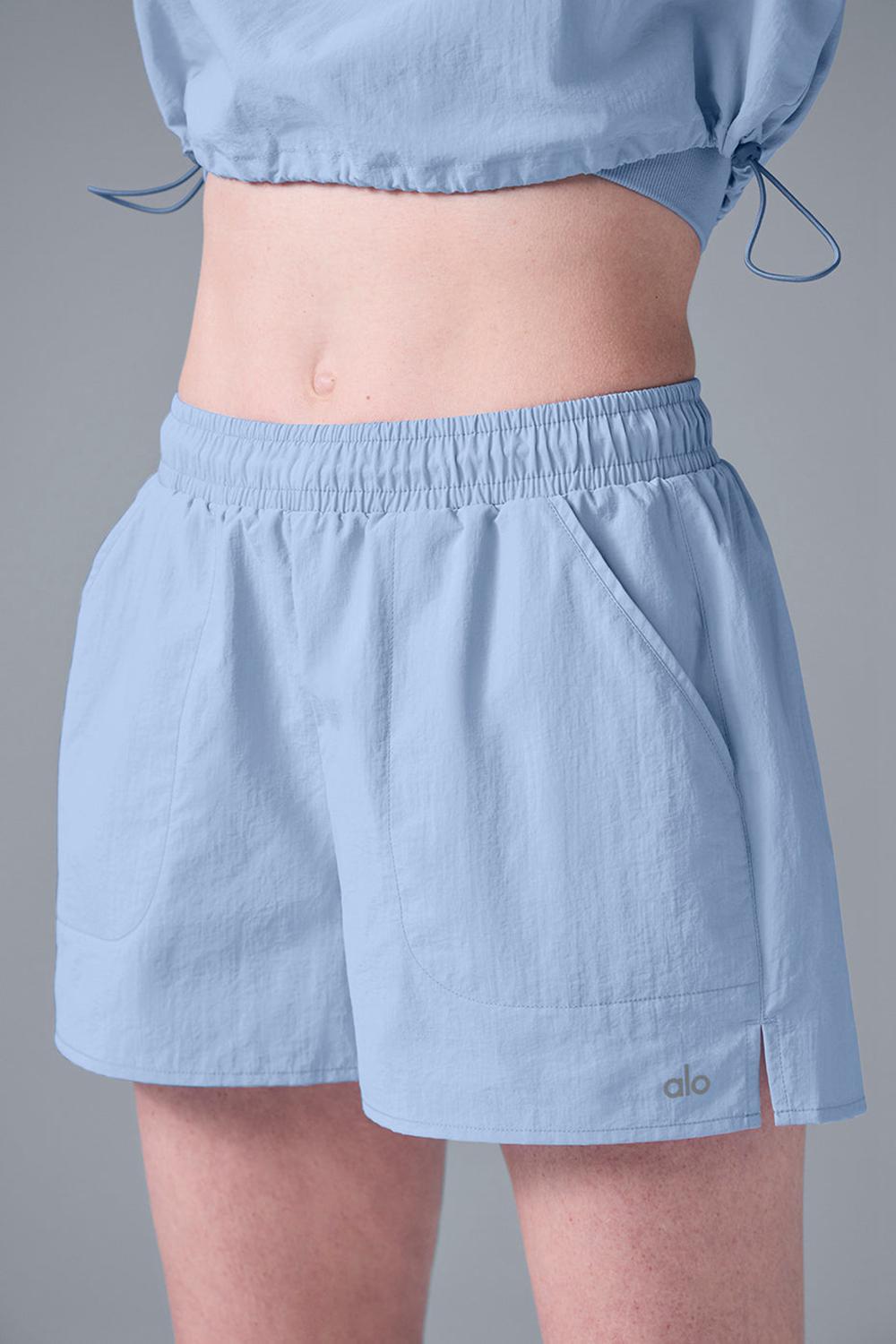Alo Yoga Alumni Donna Short Blu | Italia  CVR-859740