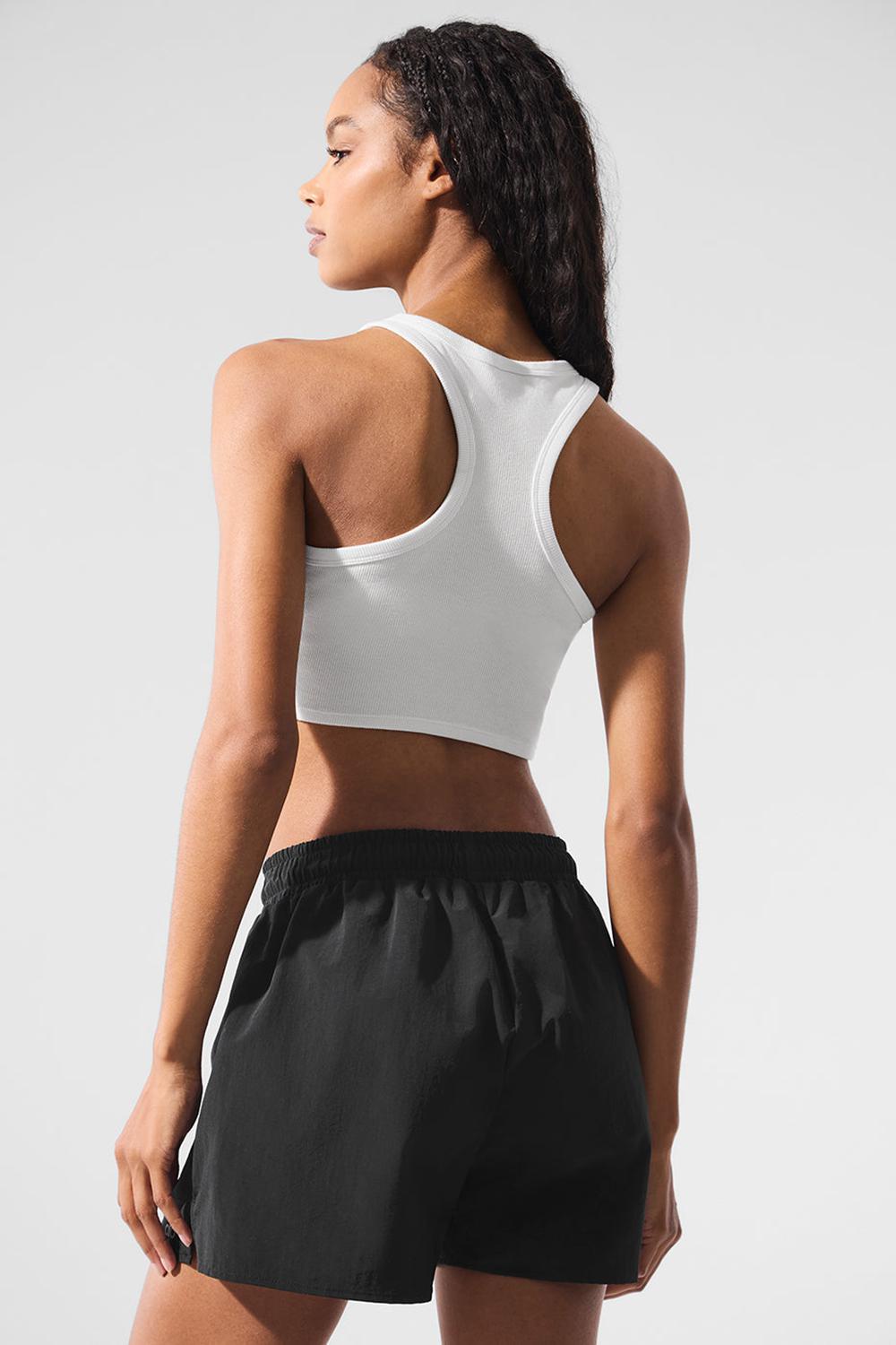 Alo Yoga Aspire Donna Tank Bianche Nere | Italia  IHY-394185