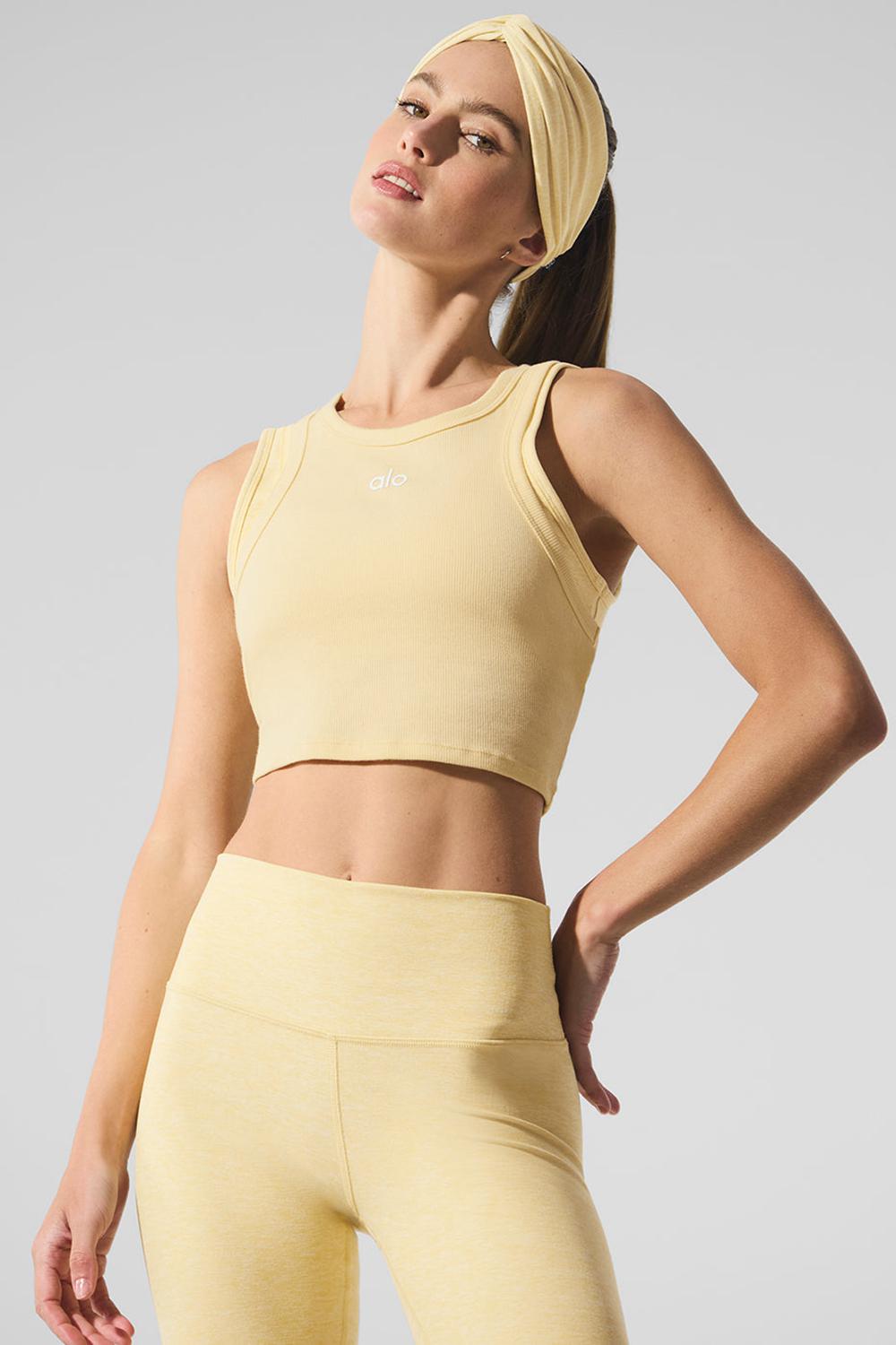 Alo Yoga Aspire Donna Tank Bianche | Italia  APE-089137