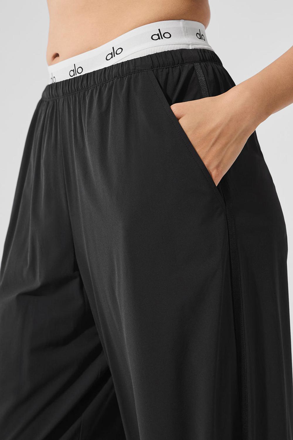 Alo Yoga Breezy Wide Leg Donna Pant Nere | Italia  MWI-687134