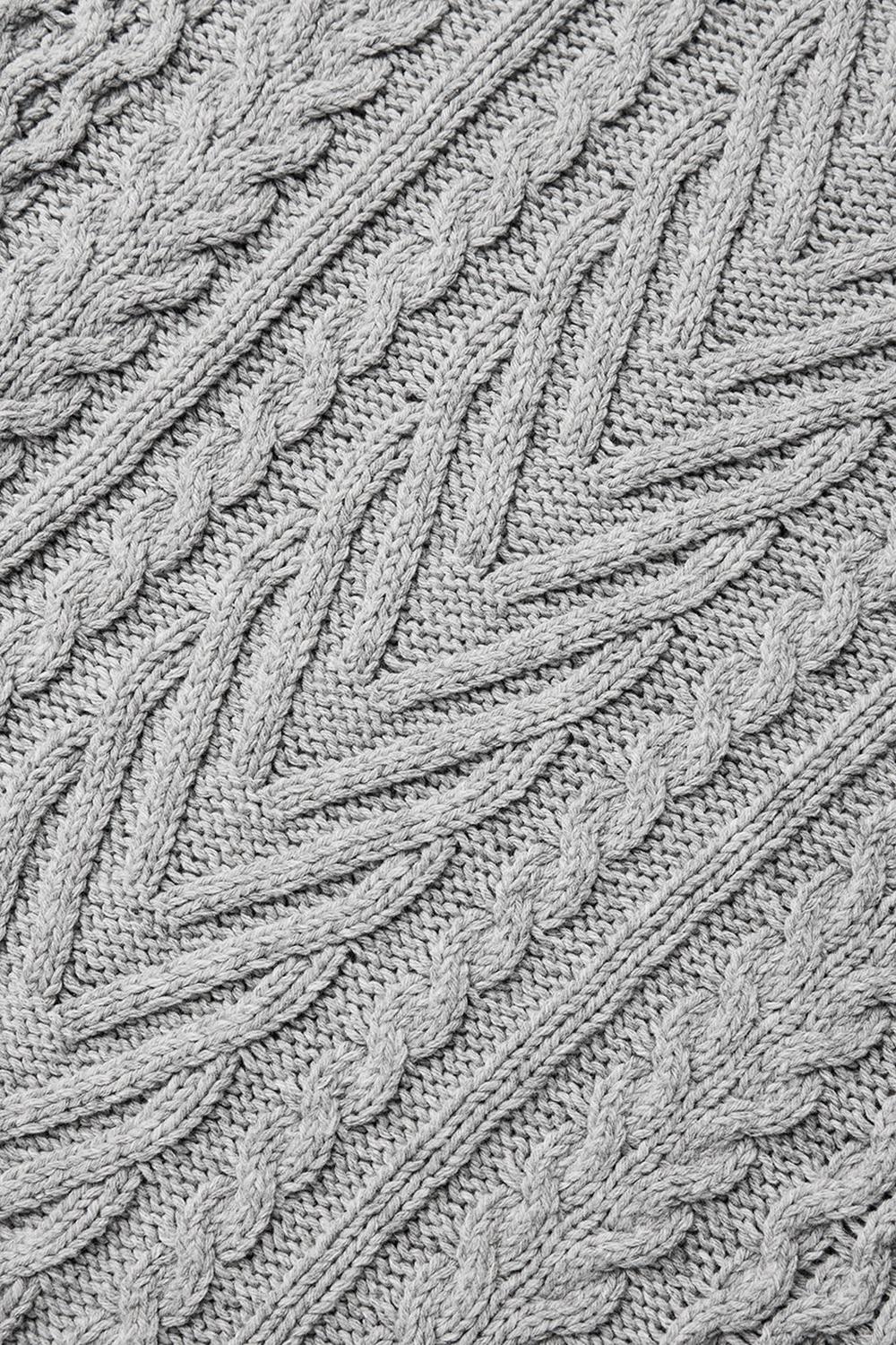 Alo Yoga Cable Knit Crew Neck Donna Maglia Grigie | Italia  SHA-359871
