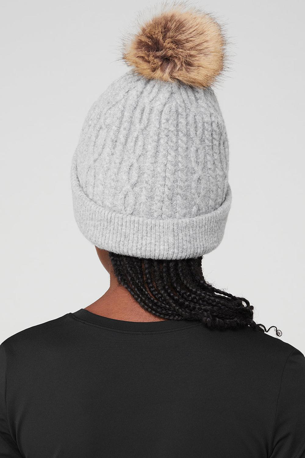 Alo Yoga Cable Knit Donna Berretto Grigie | Italia  DHX-172805