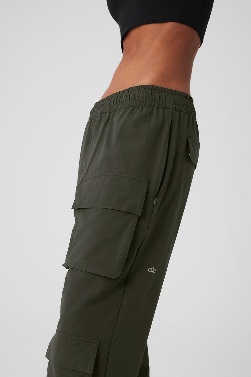 Alo Yoga Cargo Venture Donna Pant Verdi | Italia  YDH-582749