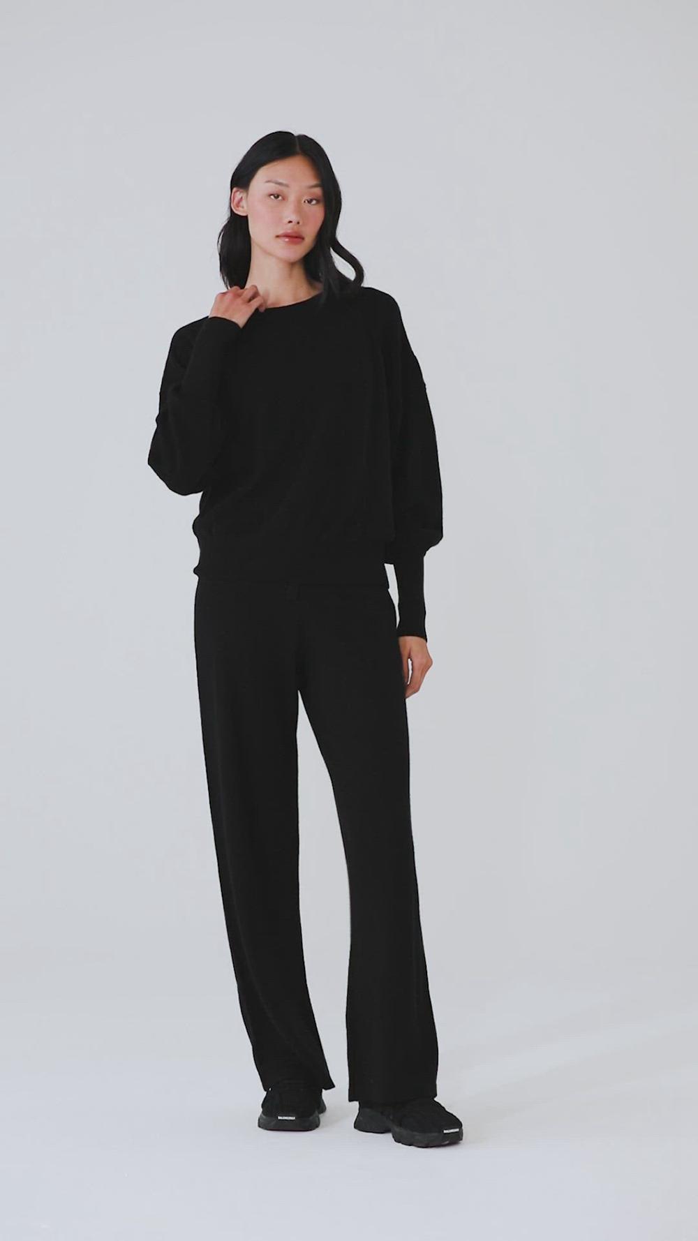 Alo Yoga Cashmere Jet Set Crew Donna Felpa Grigie | Italia  CBW-807561