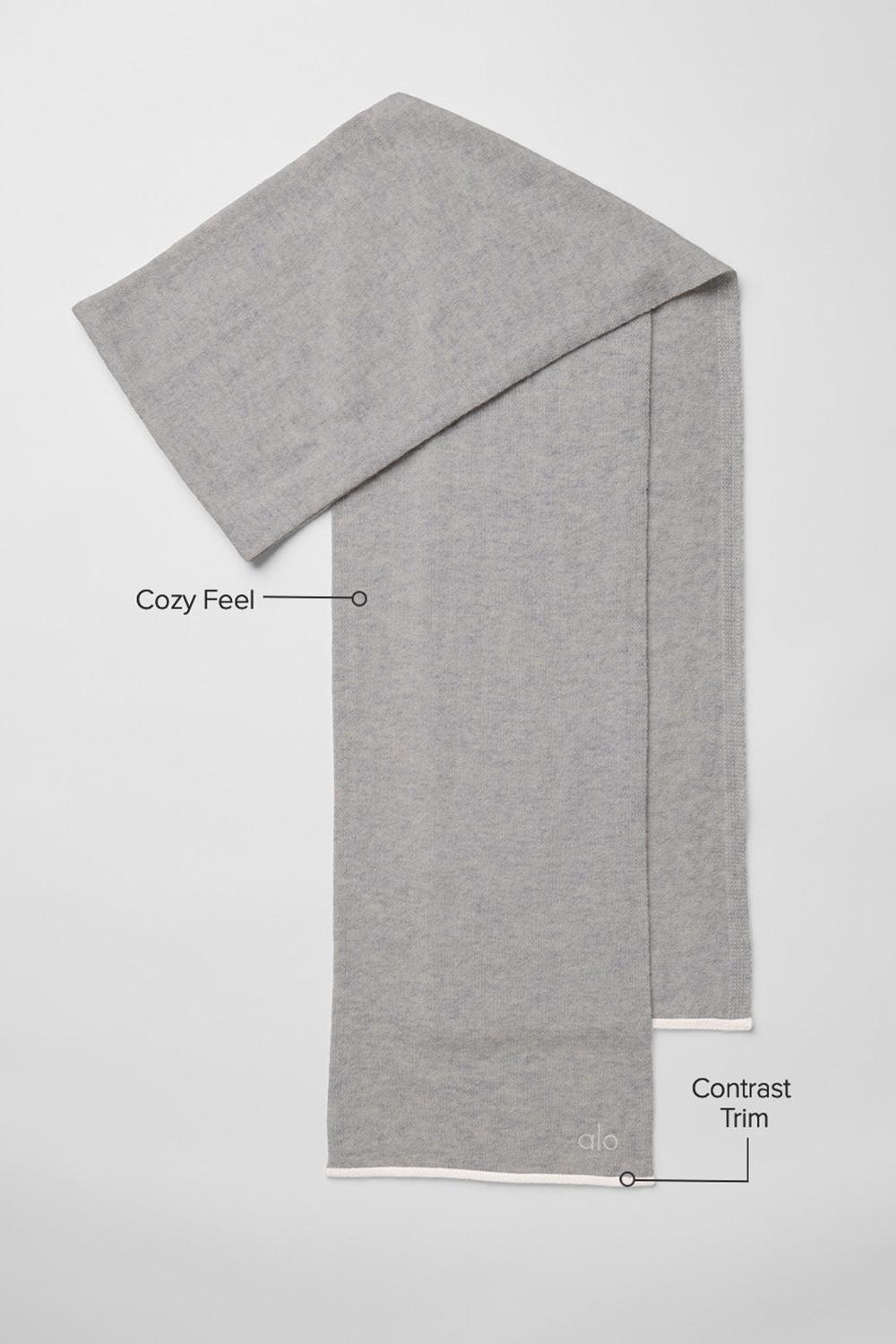 Alo Yoga Cashmere Light Frosted Donna Sciarpa Corallo Grigie | Italia  VPF-092578