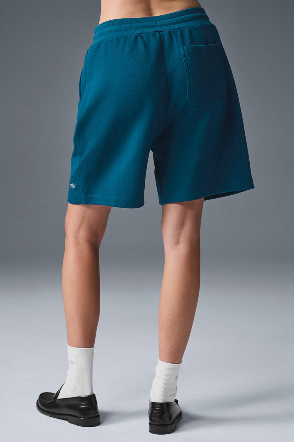 Alo Yoga Chill Donna Short Blu | Italia  ZEU-792410