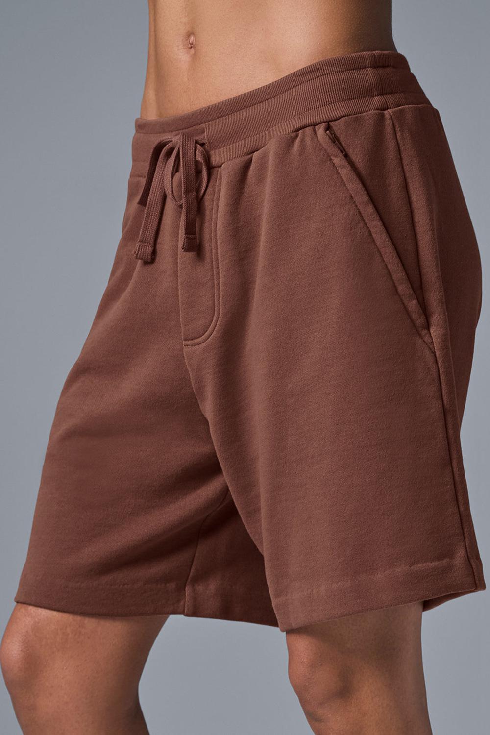 Alo Yoga Chill Donna Short Chestnut | Italia  GCF-154827