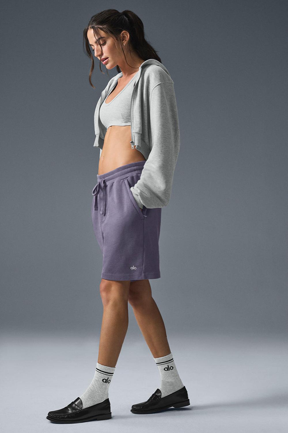 Alo Yoga Chill Donna Short Italian Plum | Italia  DNL-206951