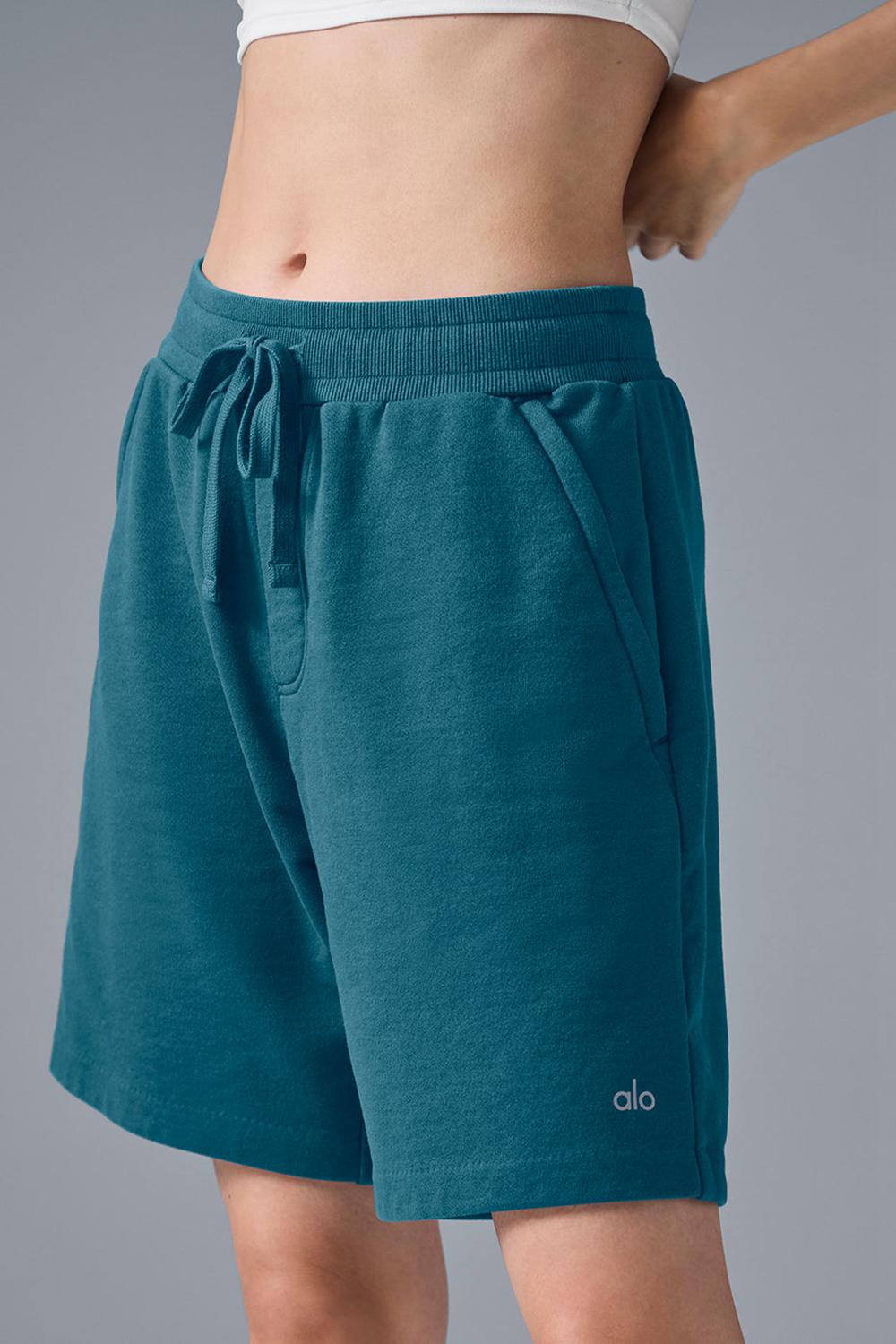 Alo Yoga Chill Donna Short Oceanic Teal | Italia  RUH-641302