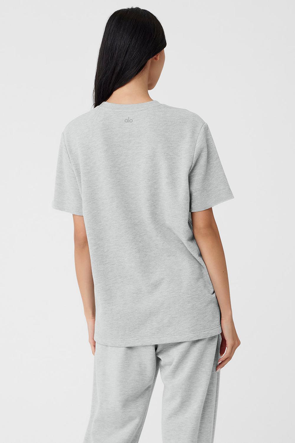 Alo Yoga Chill Donna Short Sleeve Grigie | Italia  VIP-318097