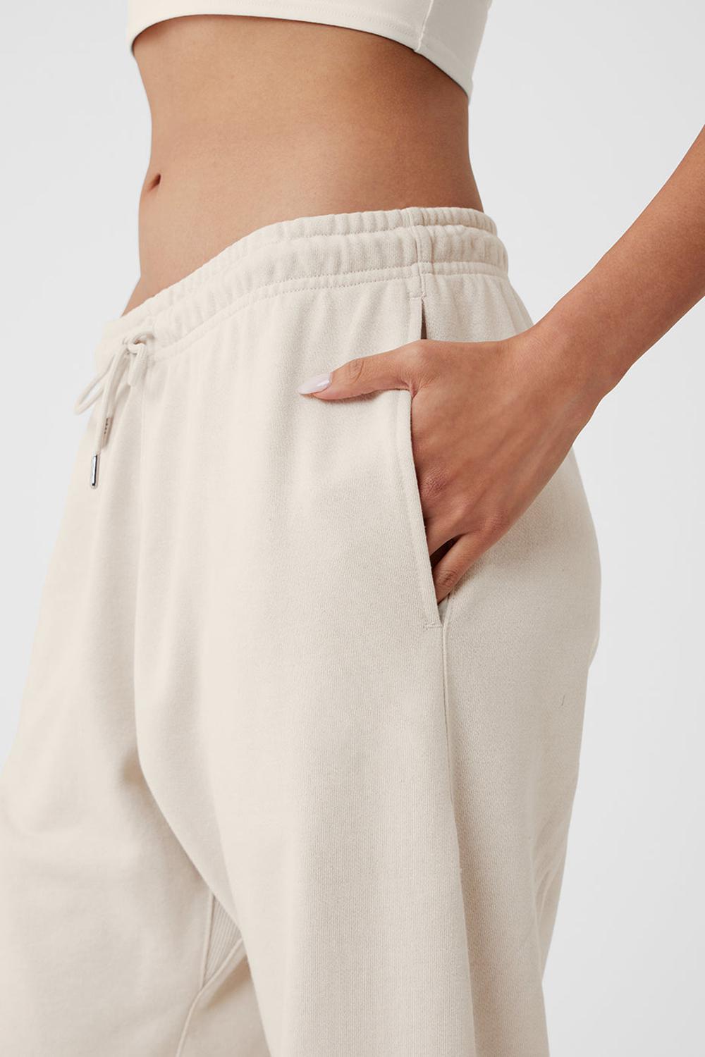 Alo Yoga Chill Donna Sweatpant Bone | Italia  JUH-396451