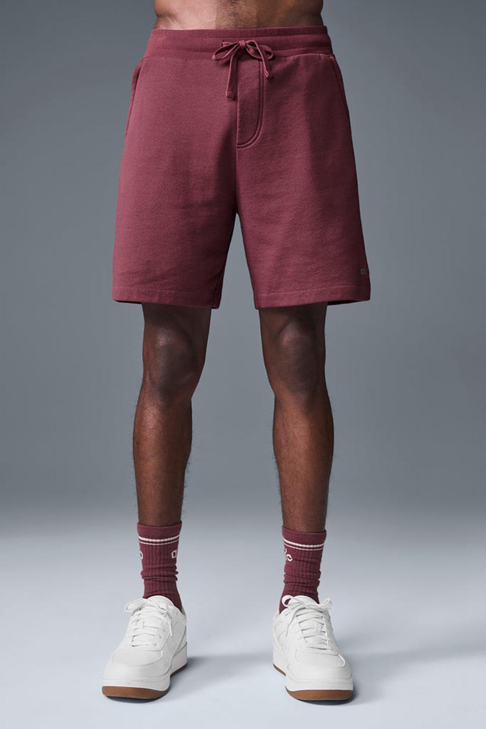 Alo Yoga Chill Uomo Short Bordeaux | Italia  PWH-275809