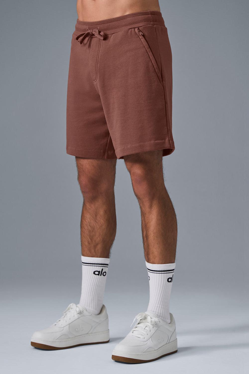 Alo Yoga Chill Uomo Short Chestnut | Italia  OWC-769401