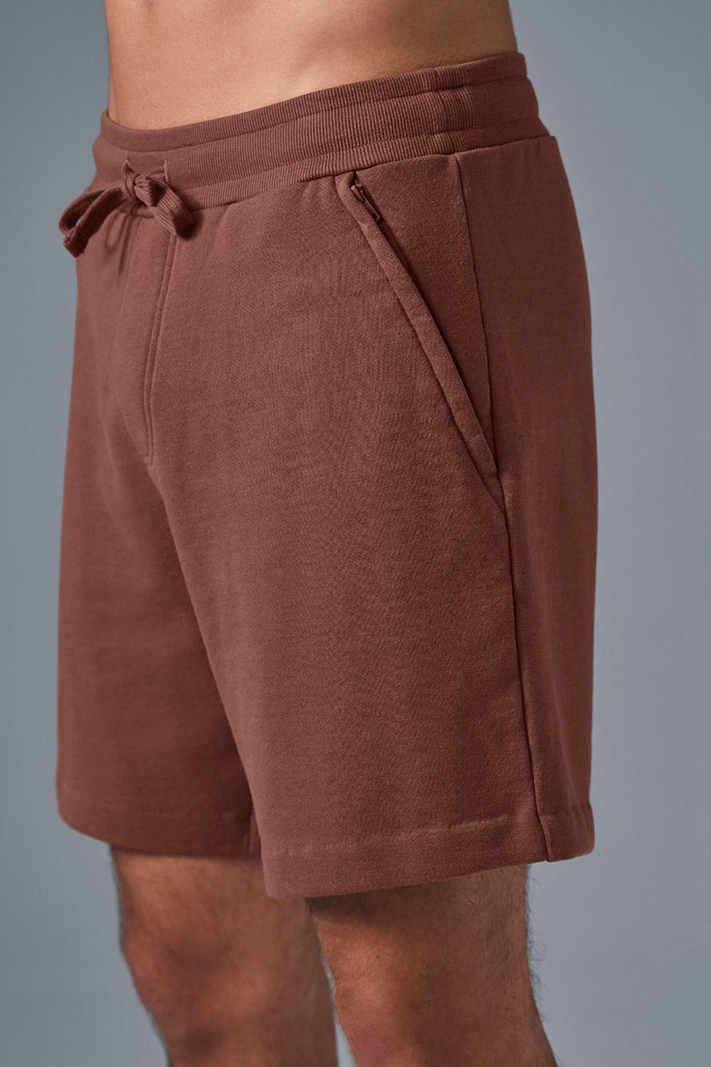 Alo Yoga Chill Uomo Short Chestnut | Italia  OWC-769401